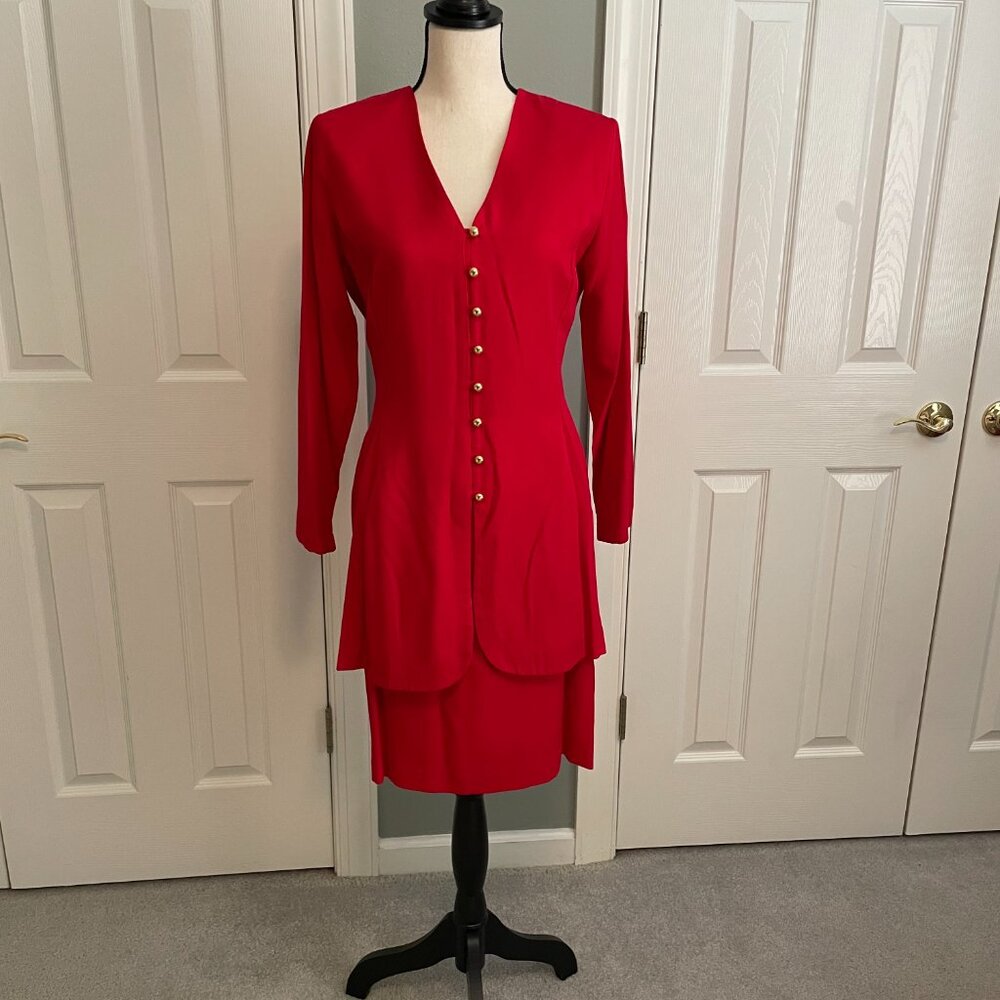 Ladies Midi Vintage Dress
